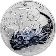 Niue 1 Dollar (Halley's Comet) HALLEY’S COMET coin reverse Niue 1 Dollar (Halley's Comet) HALLEY’S COMET coin reverse