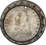 USA 1 Dollar (Struck Over Mexican 8 Reales Plated in snowden) ... PRESIDENT coin obverse USA 1 Dollar (Struck Over Mexican 8 Reales Plated in snowden) ... PRESIDENT coin obverse