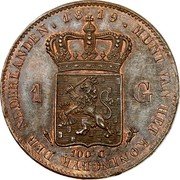 Netherlands 1 Gulden (Willem I Pattern) 1819 MUNT VAN HET KONINGRYK DER NEDERLANDEN 1 G 100 C. coin reverse Netherlands 1 Gulden (Willem I Pattern) 1819 MUNT VAN HET KONINGRYK DER NEDERLANDEN 1 G 100 C. coin reverse