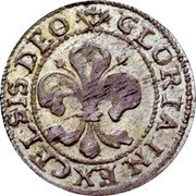 France 1 Kreuzer (City of Strasbourg Coin) GLORIA IN EXCELSIS DEO coin reverse France 1 Kreuzer (City of Strasbourg Coin) GLORIA IN EXCELSIS DEO coin reverse