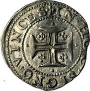 Portugal 1 Tostao Joao IV 1st Series. Lisbon. L-C ND (1641) L-C IN HOC SIGNO VINCES coin reverse Portugal 1 Tostao Joao IV 1st Series. Lisbon. L-C ND (1641) L-C IN HOC SIGNO VINCES coin reverse