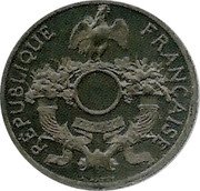 France 10 centimes Essai by Patey. No Hole 1910  REPUBLIQUE FRANCAISE A.PATEY coin obverse France 10 centimes Essai by Patey. No Hole 1910  REPUBLIQUE FRANCAISE A.PATEY coin obverse