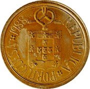Portugal 10 Escudos (Coat of Arms Pattern) REPUBLICA PORTUGUESA 2000 coin obverse Portugal 10 Escudos (Coat of Arms Pattern) REPUBLICA PORTUGUESA 2000 coin obverse