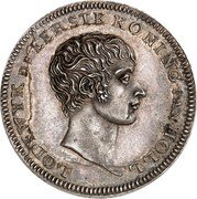 Netherlands 10 Stuivers (Louis Napoleon Pattern) LODEWYK DE EERSTE KONING VAN HOLL. coin obverse Netherlands 10 Stuivers (Louis Napoleon Pattern) LODEWYK DE EERSTE KONING VAN HOLL. coin obverse