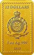 Niue 12 Dollars (War Order) 12 DOLLARS PUBLIC SEAL OF NIUE ATUA NIUE TUKULAGI 5 OZ AG 999 2022 coin obverse Niue 12 Dollars (War Order) 12 DOLLARS PUBLIC SEAL OF NIUE ATUA NIUE TUKULAGI 5 OZ AG 999 2022 coin obverse