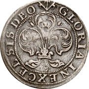 France 12 Kreuzer City of Strasbourg. Gloria ND (1640-1658)  GLORIA IN EXCELSIS DEO coin reverse