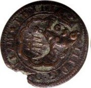 Spain 12 Maravedis (Felipe IV Countermark) PHILIPPVS III D G OMNIVM 1636 coin obverse Spain 12 Maravedis (Felipe IV Countermark) PHILIPPVS III D G OMNIVM 1636 coin obverse