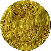 Portugal 2 Cruzados (Filipe III Lisboa Mint) PHILIPVS D G REX PORTVGALIA ET A L II B coin obverse Portugal 2 Cruzados (Filipe III Lisboa Mint) PHILIPVS D G REX PORTVGALIA ET A L II B coin obverse