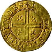 Portugal 2 Cruzados (Filipe III Lisboa Mint) IN HOC SIGNO VINCES coin reverse Portugal 2 Cruzados (Filipe III Lisboa Mint) IN HOC SIGNO VINCES coin reverse