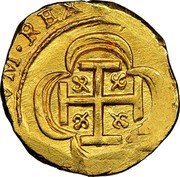 Mexico 2 Escudos Philip V 1714 Mo J KM# 53.2 coin reverse Mexico 2 Escudos Philip V 1714 Mo J KM# 53.2 coin reverse