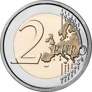 Slovenia 2 Euro 250th Anniversary of the National and University Library 2024 Proof 2 EURO LL coin reverse Slovenia 2 Euro 250th Anniversary of the National and University Library 2024 Proof 2 EURO LL coin reverse