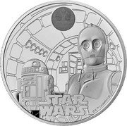 UK 2 Pounds Star wars 2023 Proof STAR WARS © & TM LUCASFILM LTD. coin reverse