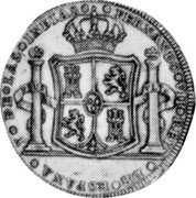 Mexico 2 Reales Fernando VII Proclamation Coinage 1808 KM# Q64 FERNANDO VII REY DE ESPANA Y DE LAS INDIAS coin obverse Mexico 2 Reales Fernando VII Proclamation Coinage 1808 KM# Q64 FERNANDO VII REY DE ESPANA Y DE LAS INDIAS coin obverse