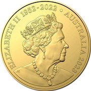 Australia 20 Cents Edward the Emu 2023  BU in Hardcover Book ELIZABETH II 1952 - 2022 AUSTRALIA 2023 JC coin obverse Australia 20 Cents Edward the Emu 2023  BU in Hardcover Book ELIZABETH II 1952 - 2022 AUSTRALIA 2023 JC coin obverse