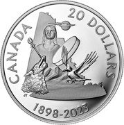 Canada 20 Dollars (125th Anniversary of Yukon) JT 1898 - 2023 CANADA 20 DOLLARS coin reverse Canada 20 Dollars (125th Anniversary of Yukon) JT 1898 - 2023 CANADA 20 DOLLARS coin reverse