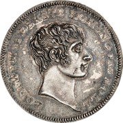 Netherlands 20 Stuivers (Louis Napoleon Pattern) LODEWYK DE EERSTE KONING VAN HOLL. coin obverse Netherlands 20 Stuivers (Louis Napoleon Pattern) LODEWYK DE EERSTE KONING VAN HOLL. coin obverse