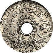 France 25 Centimes (Lindauer Essai. Big Module) 25 CMES ESSAI 1913 LIBERTE EGALITE FRATERNITE coin reverse France 25 Centimes (Lindauer Essai. Big Module) 25 CMES ESSAI 1913 LIBERTE EGALITE FRATERNITE coin reverse