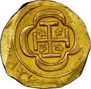 Mexico 4 Escudos (Philip V) KM# 55.2 coin reverse Mexico 4 Escudos (Philip V) KM# 55.2 coin reverse