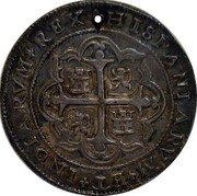 Mexico 4 Reales Luis I 1725 D KM# 42 HISPANIARVM ET INDIARVM REX coin reverse