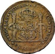 Mexico 4 Reales Carlos IV Proclamation Coinage 1789 KM# Q27a A CARLOS IV REY DE ESPAÑA Y DE LAS YNDIAS coin obverse Mexico 4 Reales Carlos IV Proclamation Coinage 1789 KM# Q27a A CARLOS IV REY DE ESPAÑA Y DE LAS YNDIAS coin obverse