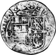 Mexico 4 Reales (Charles II) KM# 39 CAROLVS II DEI GRATIA MO coin obverse Mexico 4 Reales (Charles II) KM# 39 CAROLVS II DEI GRATIA MO coin obverse
