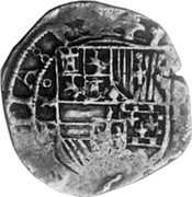 Mexico 4 Reales Philip III ND F MB# 37.1 PHILLIPPVS III DEI GRATIA coin obverse Mexico 4 Reales Philip III ND F MB# 37.1 PHILLIPPVS III DEI GRATIA coin obverse