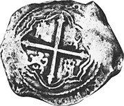 Mexico 4 Reales (Philip III) KM# 38 coin reverse Mexico 4 Reales (Philip III) KM# 38 coin reverse