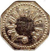France 5 Centimes (Arronery) ARÇONNERIE FSE. coin obverse France 5 Centimes (Arronery) ARÇONNERIE FSE. coin obverse