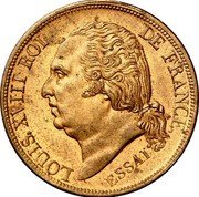 France 5 Centimes (Louis XVIII Essai) LOUIS XVIII ROI DE FRANCE ESSAI coin obverse