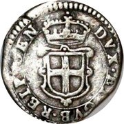 Italy 5 Soldi (Genoa Coinage) DVX ET GVB REIP GEN coin obverse Italy 5 Soldi (Genoa Coinage) DVX ET GVB REIP GEN coin obverse