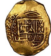 Mexico 8 Escudos (Charles II) KM# 56 CAROLVS II DEI G 1700 MXO L coin obverse Mexico 8 Escudos (Charles II) KM# 56 CAROLVS II DEI G 1700 MXO L coin obverse