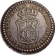 Mexico 8 Reales Fernando VII Proclamation Coinage 1808 KM# Q68 FERNANDO VII REY DE ESPAÑA Y DE LAS INDIAS coin obverse Mexico 8 Reales Fernando VII Proclamation Coinage 1808 KM# Q68 FERNANDO VII REY DE ESPAÑA Y DE LAS INDIAS coin obverse