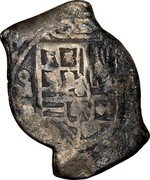 Mexico 8 Reales (Philip IV) KM# R45 PHILIPVS IIII DEI G MO coin obverse Mexico 8 Reales (Philip IV) KM# R45 PHILIPVS IIII DEI G MO coin obverse