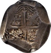 Mexico 8 Reales (Philip V) KM# 47 HISPANIARVM ET INDIARVM REX coin reverse Mexico 8 Reales (Philip V) KM# 47 HISPANIARVM ET INDIARVM REX coin reverse