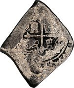 Mexico 8 Reales (Charles II) KM# 46 coin reverse Mexico 8 Reales (Charles II) KM# 46 coin reverse