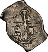 Mexico 8 Reales (Philip IV) KM# R45 coin reverse Mexico 8 Reales (Philip IV) KM# R45 coin reverse