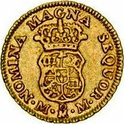 Mexico Escudo Ferdinand VI 1757 MM KM# A116 NOMINA MAGNA SEQUOR M MO M coin reverse Mexico Escudo Ferdinand VI 1757 MM KM# A116 NOMINA MAGNA SEQUOR M MO M coin reverse