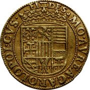 Italy Florin (Charles I. Shield) MO AVREA GAROLOPOL CVS FIDES coin reverse Italy Florin (Charles I. Shield) MO AVREA GAROLOPOL CVS FIDES coin reverse