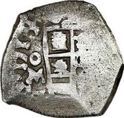 Mexico Real (Philip V) KM# 30 PHILIPPVS V D G 1713 MOJ I coin obverse Mexico Real (Philip V) KM# 30 PHILIPPVS V D G 1713 MOJ I coin obverse