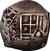Mexico Real (Philip III) KM# 28 PHILIPPVS III DEI G OMP coin obverse Mexico Real (Philip III) KM# 28 PHILIPPVS III DEI G OMP coin obverse