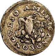 Mexico Real Insurgent Coin ND KM# 216 CONGRESO AMERICANO 1 R coin obverse