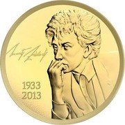 Niue Two Dollars Fifty Cents (Imants Ziedonis) 1933 2013 coin reverse