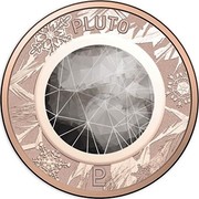 Australia 1 Cent Pluto 2017 PLUTO coin reverse Australia 1 Cent Pluto 2017 PLUTO coin reverse