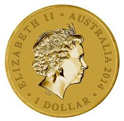 Australia 1 Dollar A Voyage to Terra Australis (Aluminum-Bronze) 2014 KM# 2162 ELIZABETH II AUSTRALIA 2014 1 DOLLAR IRB coin obverse Australia 1 Dollar A Voyage to Terra Australis (Aluminum-Bronze) 2014 KM# 2162 ELIZABETH II AUSTRALIA 2014 1 DOLLAR IRB coin obverse