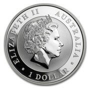 Australia 1 Dollar Australian Kookaburra (Colorized) 2017 ELIZABETH II AUSTRALIA 1 DOLLAR IRB coin obverse Australia 1 Dollar Australian Kookaburra (Colorized) 2017 ELIZABETH II AUSTRALIA 1 DOLLAR IRB coin obverse
