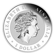 Australia 1 Dollar Australian Kookaburra (Monkey Privy) 2016 ELIZABETH II AUSTRALIA 1 DOLLAR IRB coin obverse Australia 1 Dollar Australian Kookaburra (Monkey Privy) 2016 ELIZABETH II AUSTRALIA 1 DOLLAR IRB coin obverse