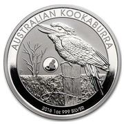 Australia 1 Dollar Australian Kookaburra (Monkey Privy) 2016 AUSTRALIAN KOOKABURRA 2016 1 OZ 999 SILVER P NM coin reverse Australia 1 Dollar Australian Kookaburra (Monkey Privy) 2016 AUSTRALIAN KOOKABURRA 2016 1 OZ 999 SILVER P NM coin reverse