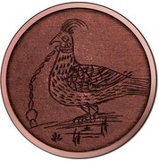 Australia 1 Dollar Convict Love Token - Gaol Bird 2016  - coin reverse Australia 1 Dollar Convict Love Token - Gaol Bird 2016  - coin reverse