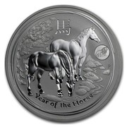 Australia 1 Dollar Lunar Horse (Lion Privy) 2014 YEAR OF THE HORSE P TV coin reverse Australia 1 Dollar Lunar Horse (Lion Privy) 2014 YEAR OF THE HORSE P TV coin reverse