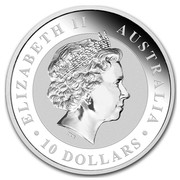 Australia 10 Dollars Australian Koala 2014 ELIZABETH II AUSTRALIA 10 DOLLARS IRB coin obverse Australia 10 Dollars Australian Koala 2014 ELIZABETH II AUSTRALIA 10 DOLLARS IRB coin obverse